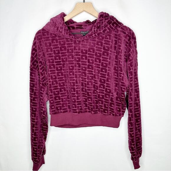 GUESS After Party Cropped Hoodie NWT in Medium - Picture 1 of 5